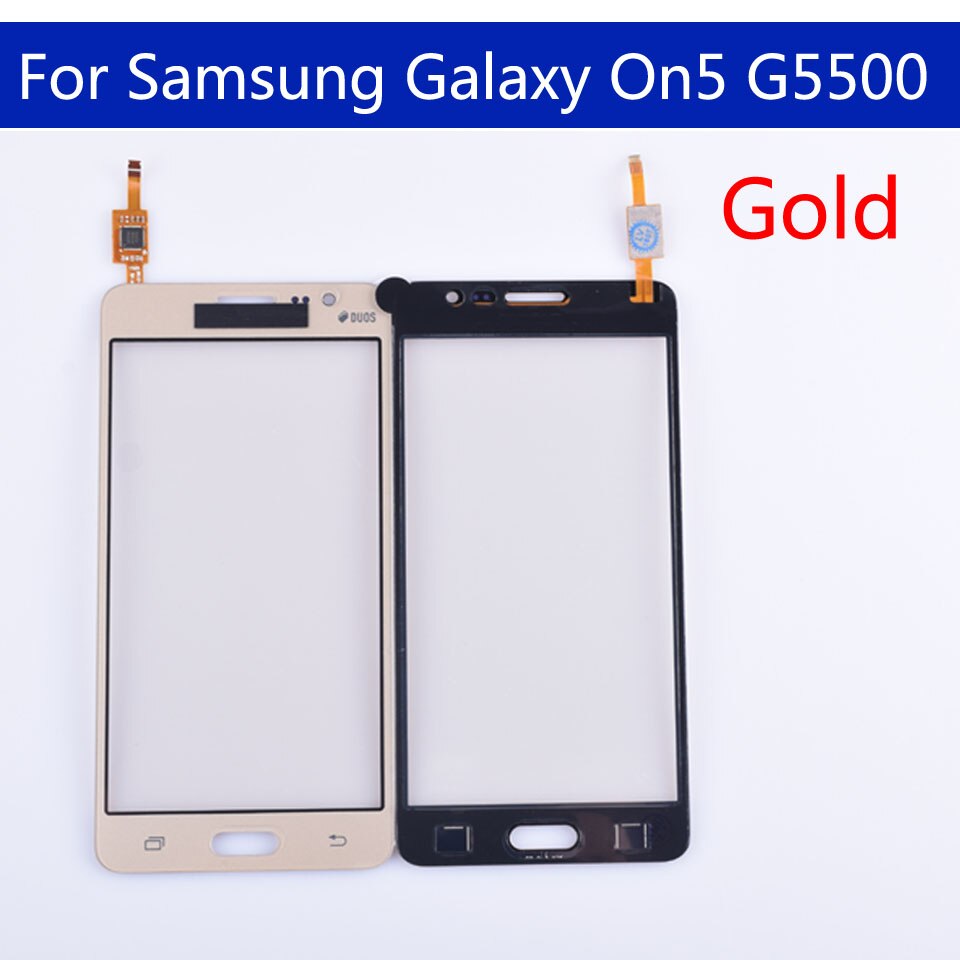 5.0&quot;For Samsung Galaxy On5 G5500 G550 G550FY Touch Screen Panel Sensor Digitizer Glass Touchscreen NO LCD