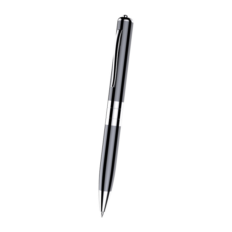 Registratore vocale portatile Dittafono audio professionale Penna di registrazione con riduzione del rumore ad attivazione vocale Registratore audio a lungo termine: nero
