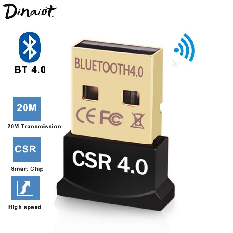 Bluetooth Adapter Usb Dongle Voor Computer Pc Wireless Usb Bluetooth Zender 4.0 Muziek Ontvanger Bluetooth Adapter