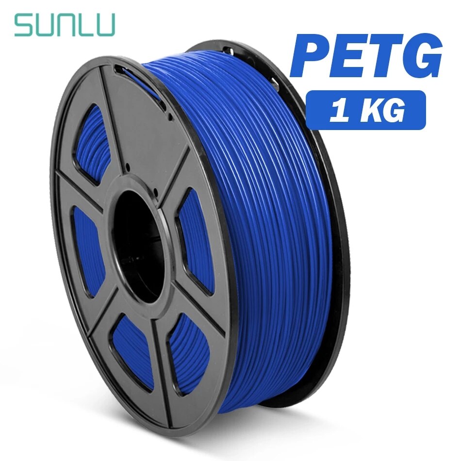 3D yazıcı Filament PETG 1.75mm 1KG/2.2LBS makaralı saydam malzeme plastik PETG Filament 100% hiçbir kabarcık süblimasyon