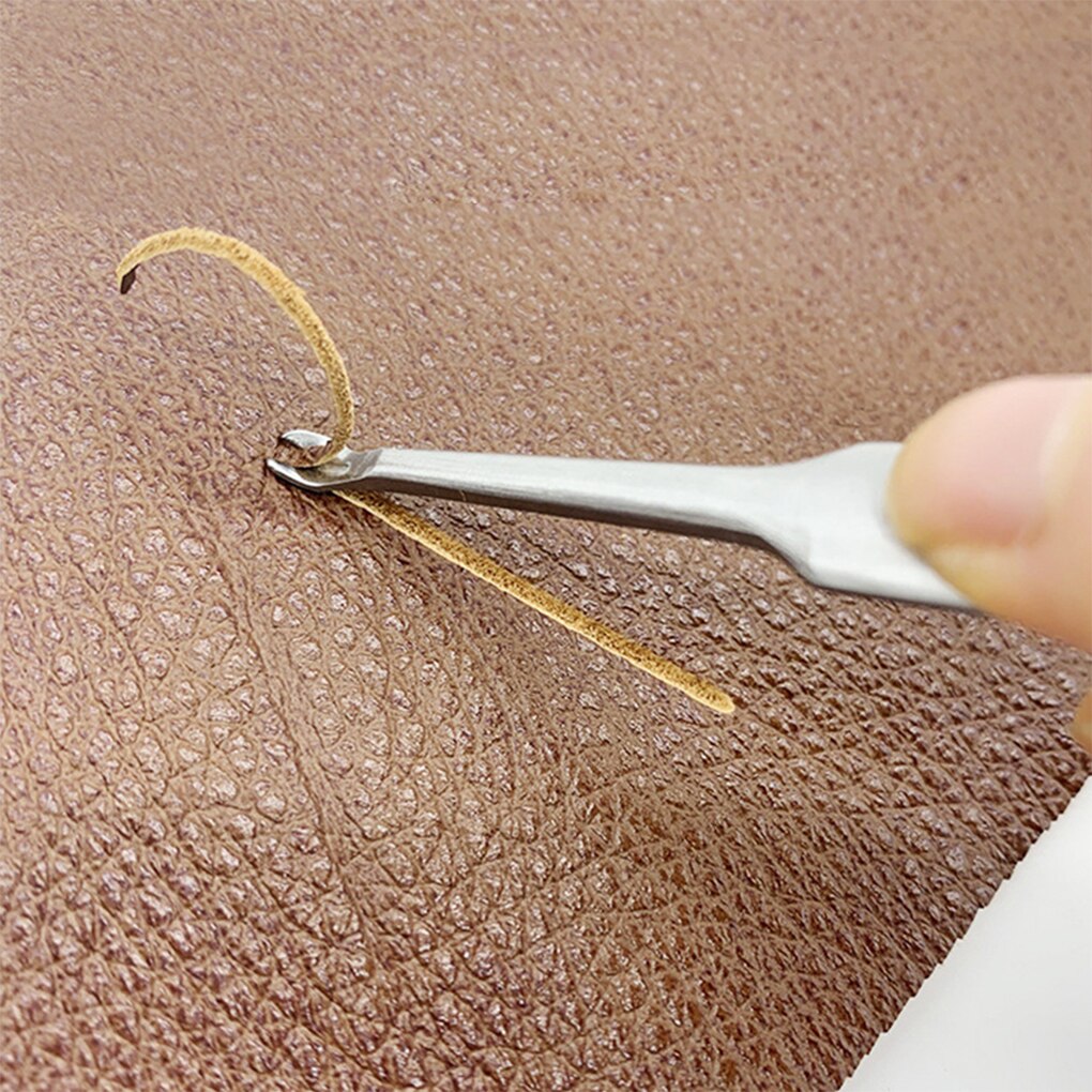 U + V w kształcie skóry szwy narzędzie robić skórowania wykrojnik otworów zestaw skórzany rcraft dziurkacz krawędzi Beveler narzędzie zestaw