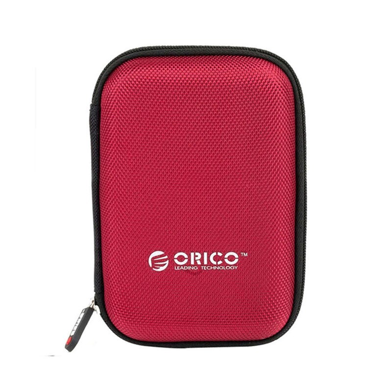 Orico 2 Pcs Phd-25 2.5 Inch Hdd Bescherming Bag Box Voor Externe Harde Schijf Opslag Bescherming Case Voor Hdd Ssd - Green & Red