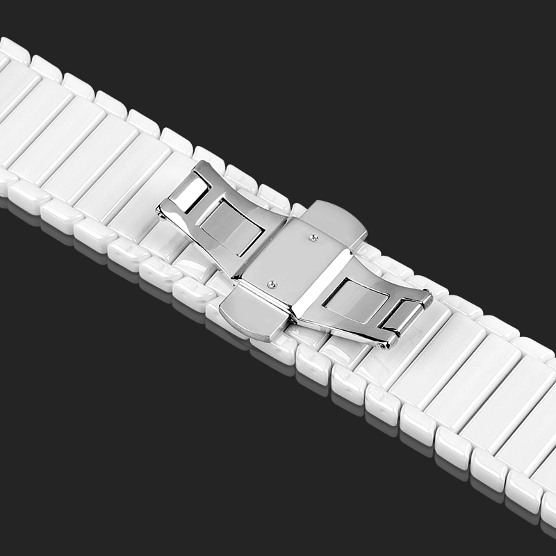 Keramik 22mm uhr Band für Samsung Galaxis uhr 46mm 3 45mm Band Getriebe S3 Grenze Armbinde handgelenk gürtel Huawei uhr GT 2 Gurt: Blau Rosa / 12mm