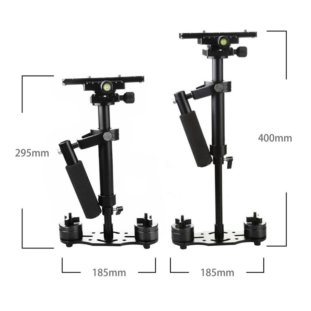 S40 S60 S80 Steadycam Scalable Carbon Fiber Handheld Stabilizer Steadicam for Canon Nikon Sony DSLR Camera Compact Camcorder: Default Title