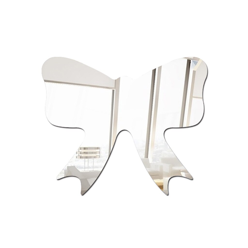 Nordique acrylique miroir dessin animé mur caméra accessoires enfants chambre décoration murale dessin animé décor miroir salle de bain bébé chambre miroir