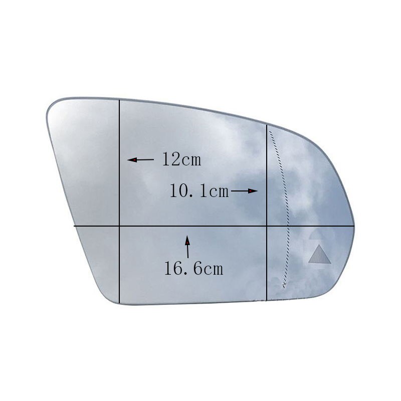 Vervanging Verwarmde Blind Spot Waarschuwing Achter Spiegel Glas Voor Mercedes-Benz Glc Klasse W205 W222 W217 w213 W238 Glc -