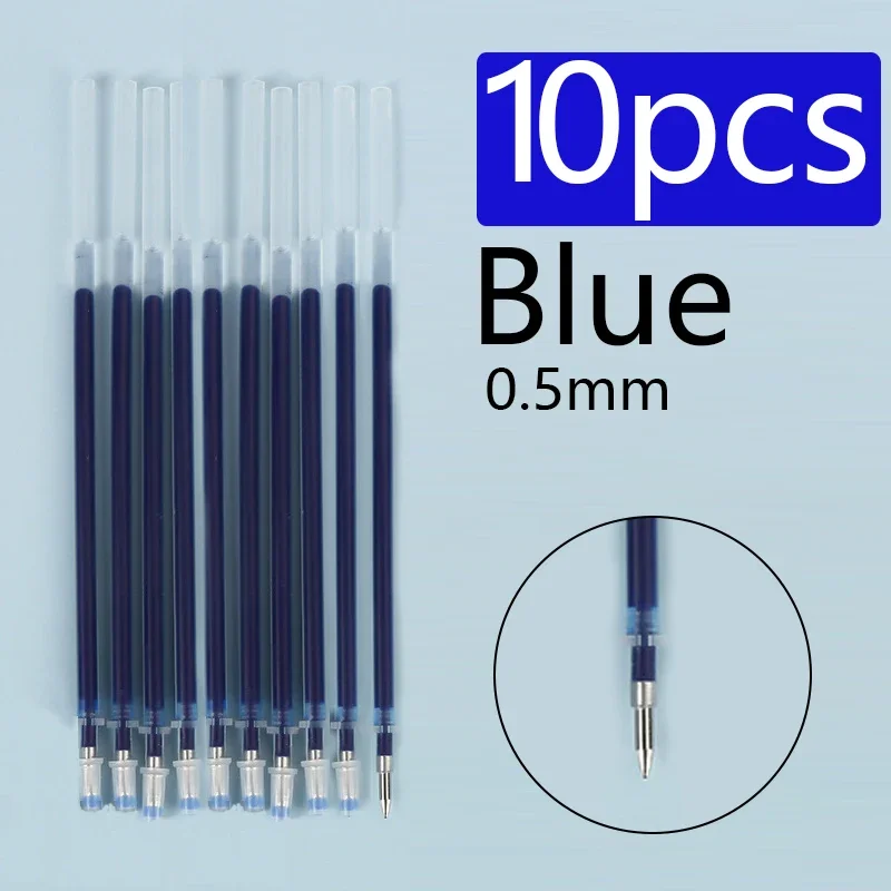 10pcs Pen Refills Blue Red Black Ink for Parker School Office Stationery Supplies 11.5 11.3 10.9 10.8 10.7 99 98 90 70 Refill: Light Red