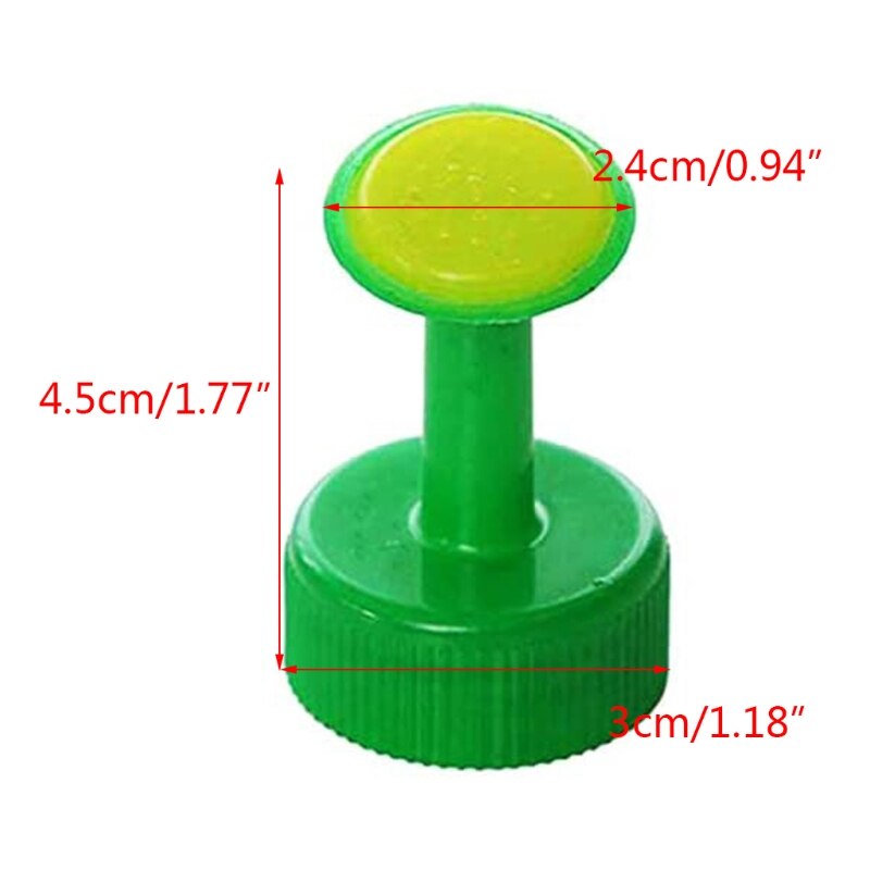 1PCS Bottle Cap Sprinkler PVC Plastic Watering 3mm caliber Little Nozzle Sprinkler Head Watering Vegetables Mist Nozzle