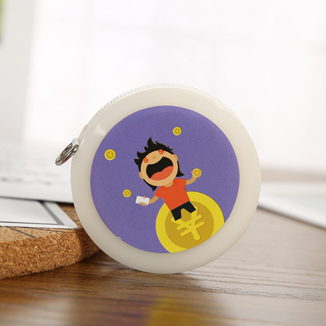 Cartoon Mooie Meetlint Body Meten Flexibele Regel Tailor Meting 1.5M Naaien Heerser Meter Meten