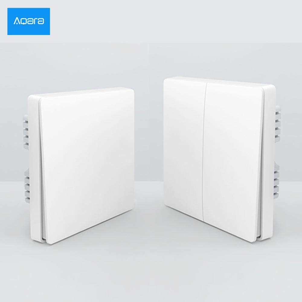 Version Xiaomi Aqara Mijia Smart home Light Control ZiGBee Wireless Key and Wall Switch Via Smarphone APP Remote