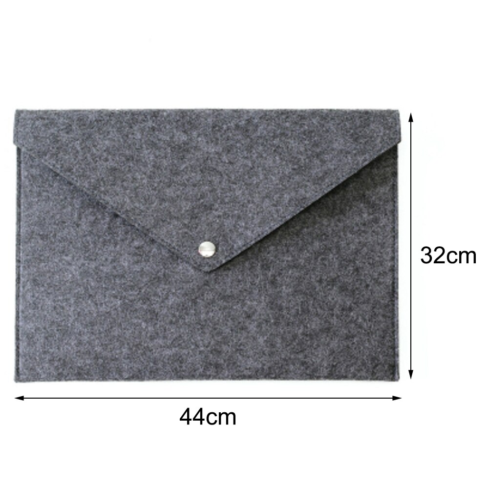 Sac A3 Simple et une couleur pour Documents, portefeuille d&#39;affaires de grande capacité, dossier de fichiers, produits en feutre pour le dépôt de Documents, 1 pièce