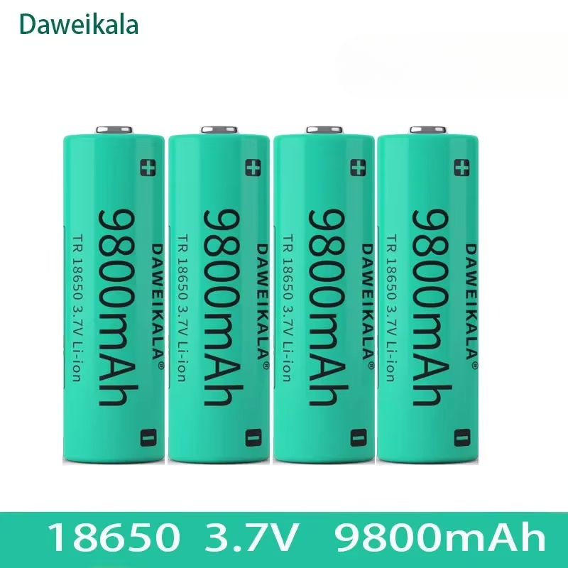 18650 3.7V 9800mAh Rechargeable Battery for Flashlight Torch Headlamp Li-ion Rechargeable Battery