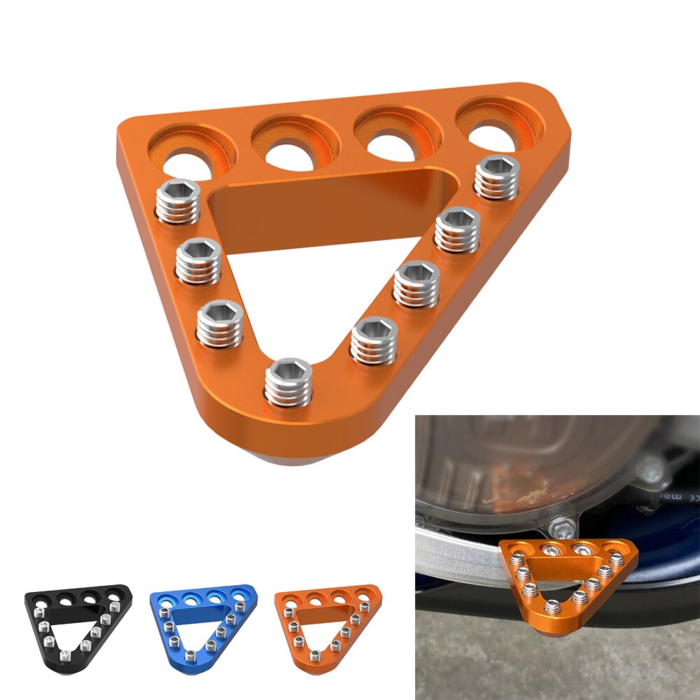 Brake Pedal Tip Pads Adjustable For KTM 250 350 450 500 SXF Factory Edition XCF SX XC EXCF EXC XCW TPI - Motorcycle