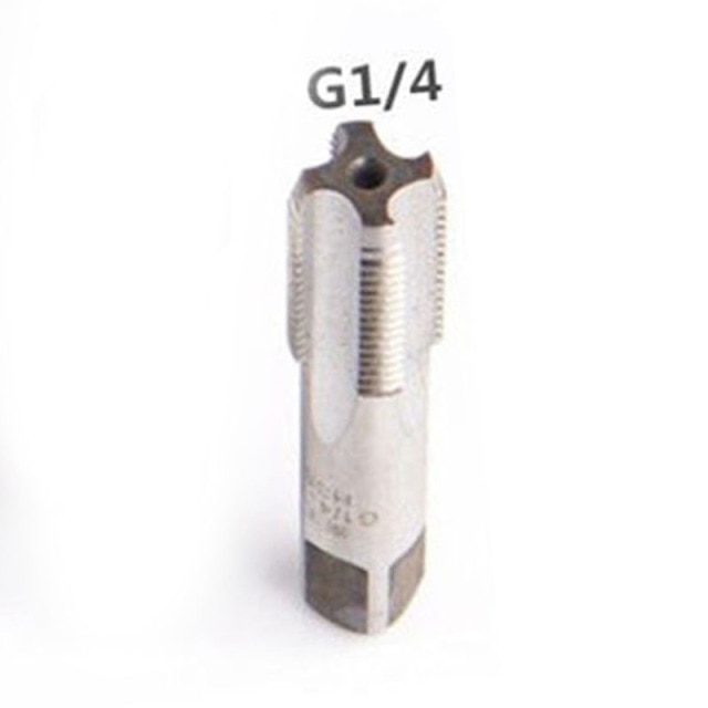 G1/8 1/4 3/8 1/2 3/4 HSS Taper Pipe Tap BSP Metal Screw Thread Cutting Tools Hand Tap Metal Screw Thread