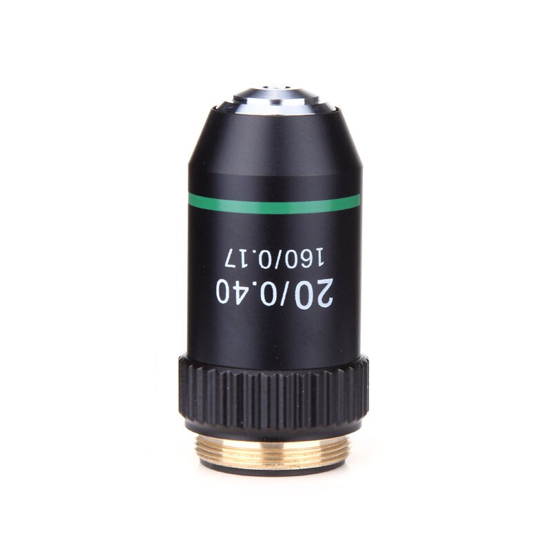 Microscope Objective 4X 10X 20X 40X 60X 100X Microscope Objective 195 Achromatic Objective Microscope Parts