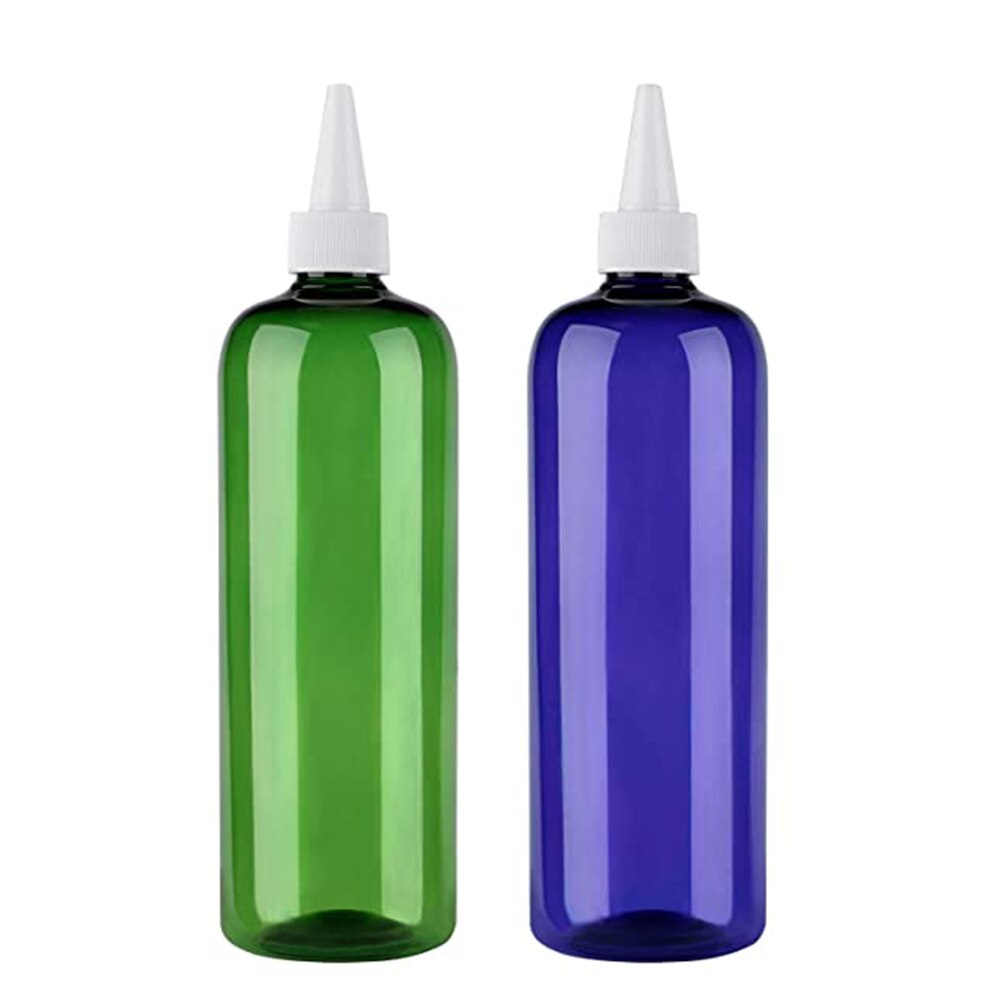 Multi-Functional 500ML Hair dye bottle PET Plastic Refillable Bottles Empty Hair Color Bottle Applicator Salon Hairdressing Tool