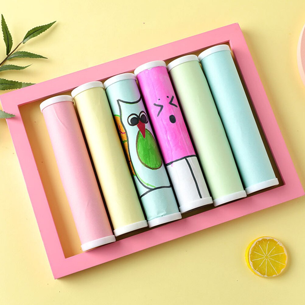 Kit de fabrication de kaléidoscope vierge, 3 pièces, matériel de fabrication fait à la main, jouets éducatifs pour enfants