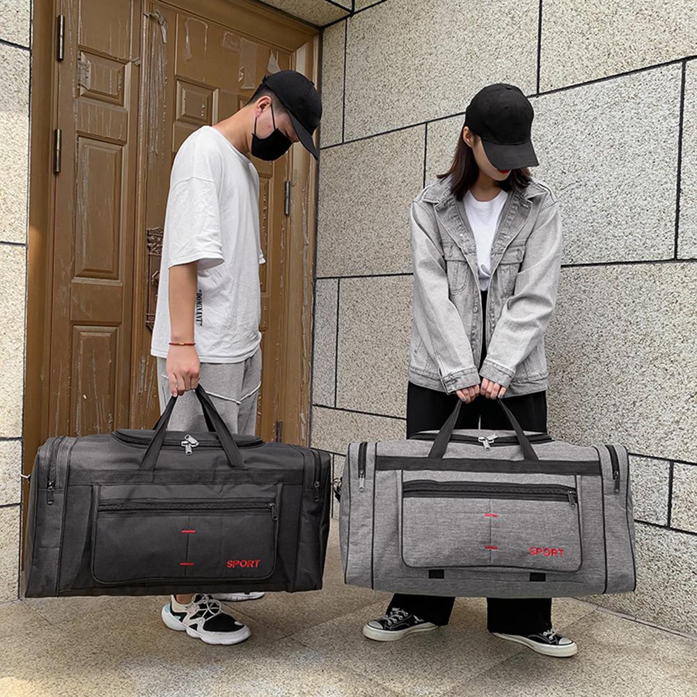 Travel Duffel Bag Carry on Luggage Bag Men Tote Large Capacity Weekender Gym Sport Holdall Overnight Bag Gym Bag Outdoor Men's
