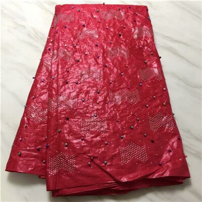 Bazin riche getzner guinea brocade fabric Bazin rich with beads and stones african fabrics for party dress: PL1301129B4