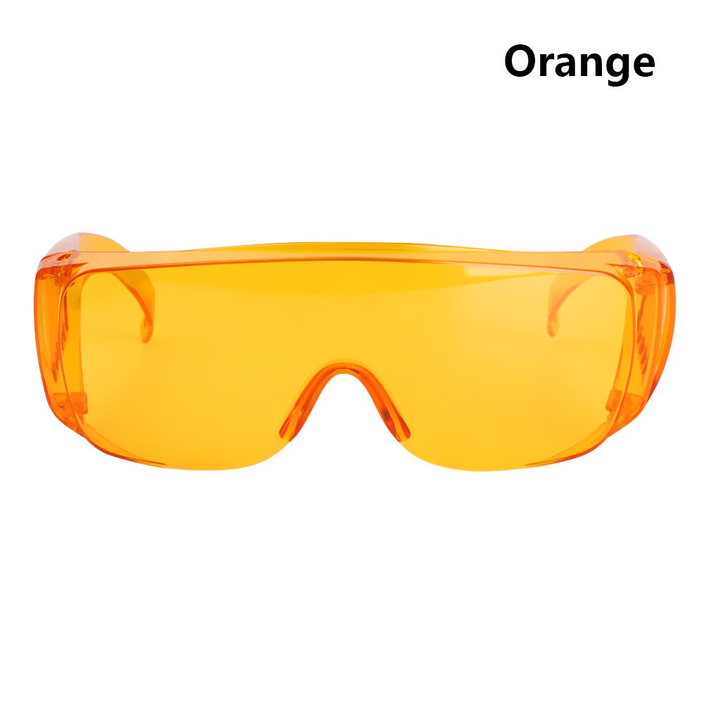 Transparent Protective Safety Glasses Work Anti Dust Eye Anti-Fog Antisand windproof Anti Dust Saliva Goggles Eye Protection: orange