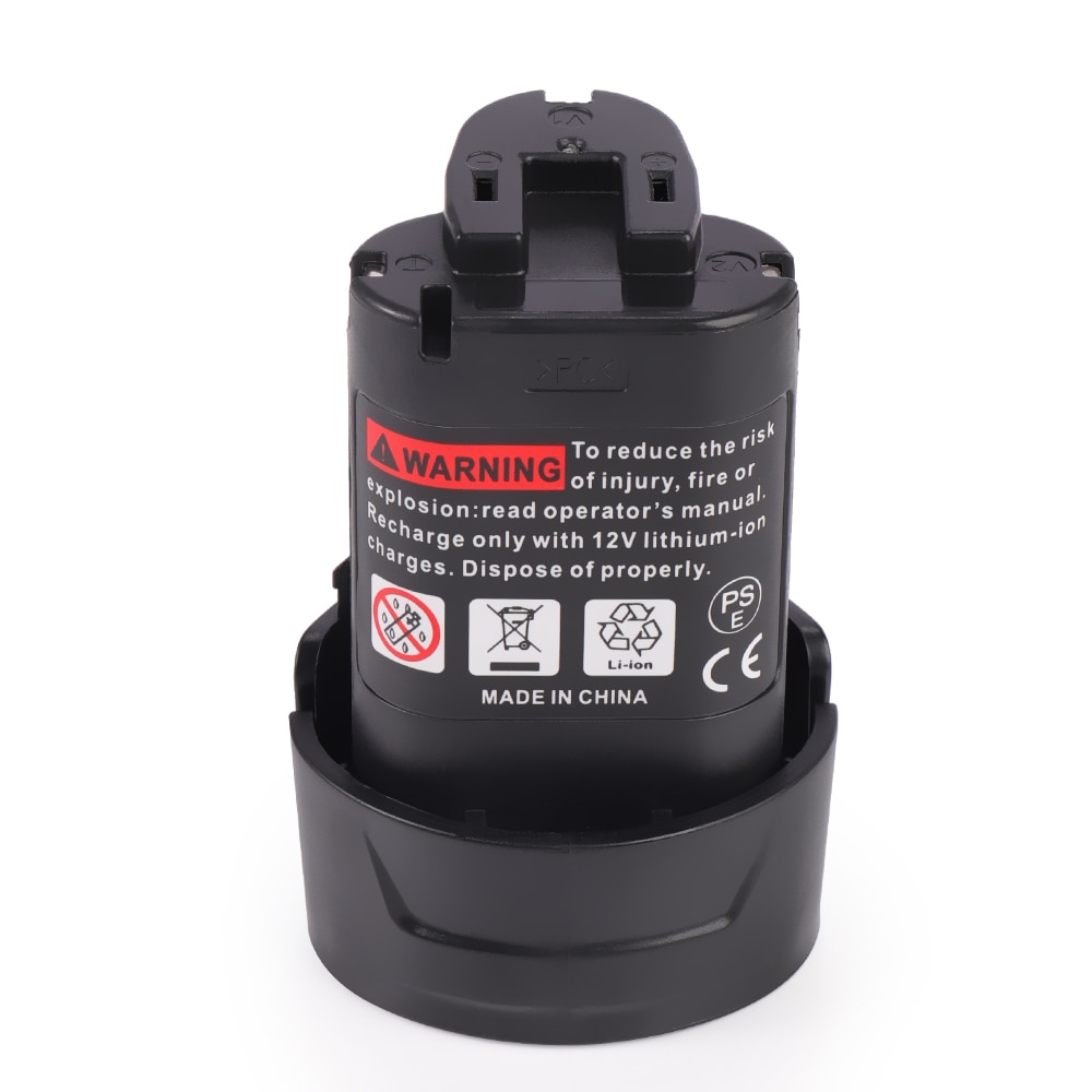 Eleoption 10.8V 3000Mah Lithium Batterij Voor Makita BL1013 TD090D TD090DW LCT203W LCT204 194550-6 &amp; 2000Mah