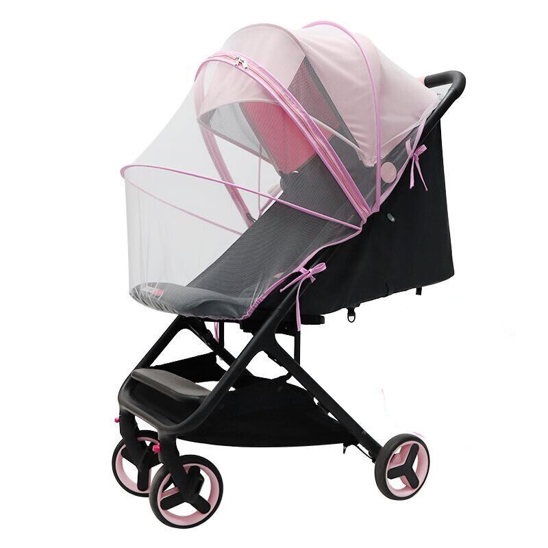 Universele Kinderwagen Klamboe Volledige Cover Zomer Mesh Fly Insect Bescherming Voor Yoyo Yoya Plus Bugaboo Cybex: D