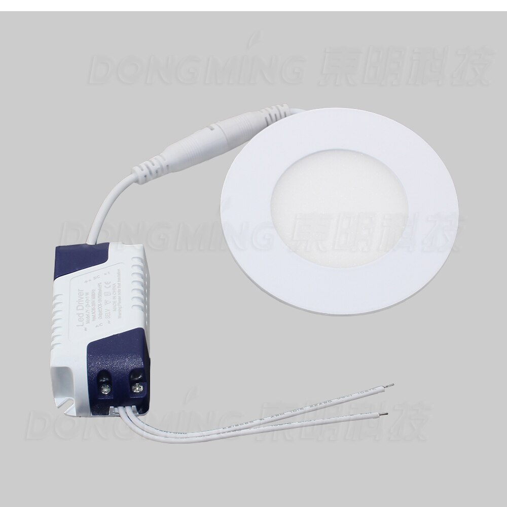 Led Panel Downlight 3w 6w 9w 12w 15w 18w ultra thin Round LED Ceiling Recessed Light AC85-265V LED Panel Light SMD2835