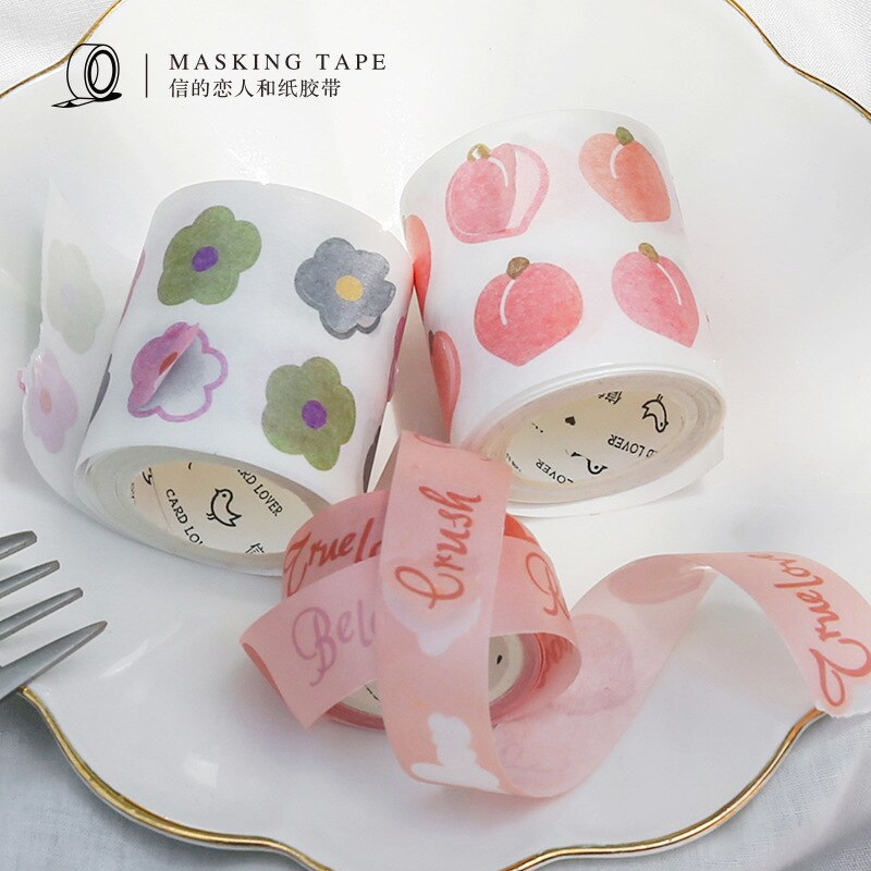 5 M filles Monologue série mignon Washi ruban de masquage Journal fournitures Scrapbooking papier stationnaire