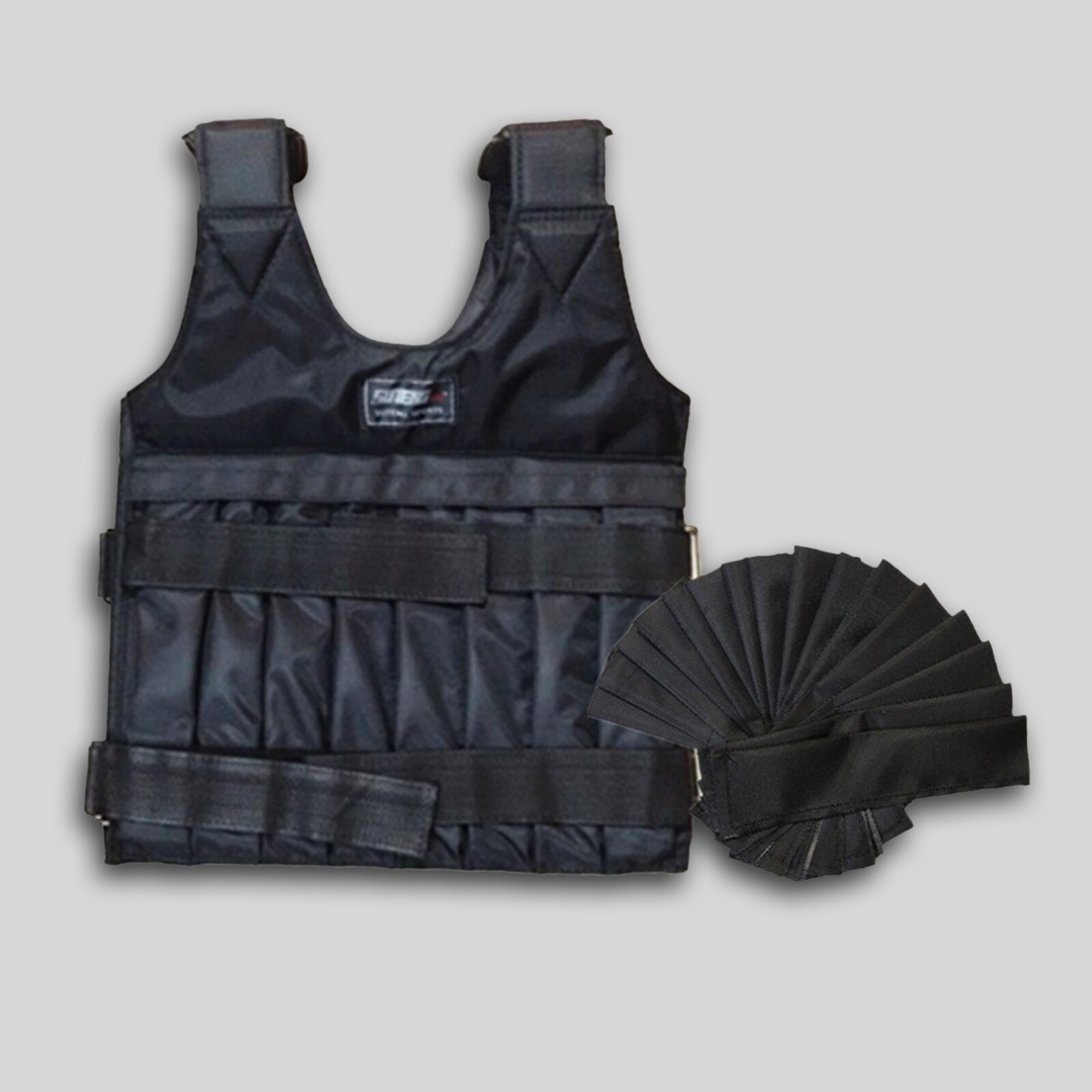 Adjustable Weighted Vest Workout Equipment, 44lbs Body Weight Vest for Men,