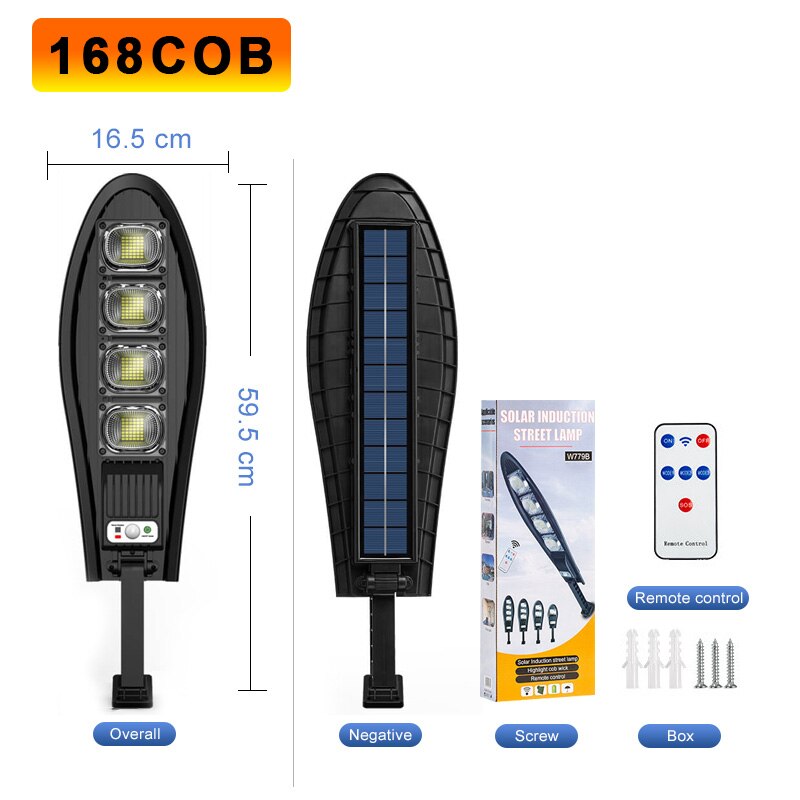 10000 watt solcellelys gatelys 15000 mah utendørs solcellelampe 504 ledet lys vegg sollys pir bevegelsessensor hagebelysning fjernkontroll: 168 kolbe solenergi