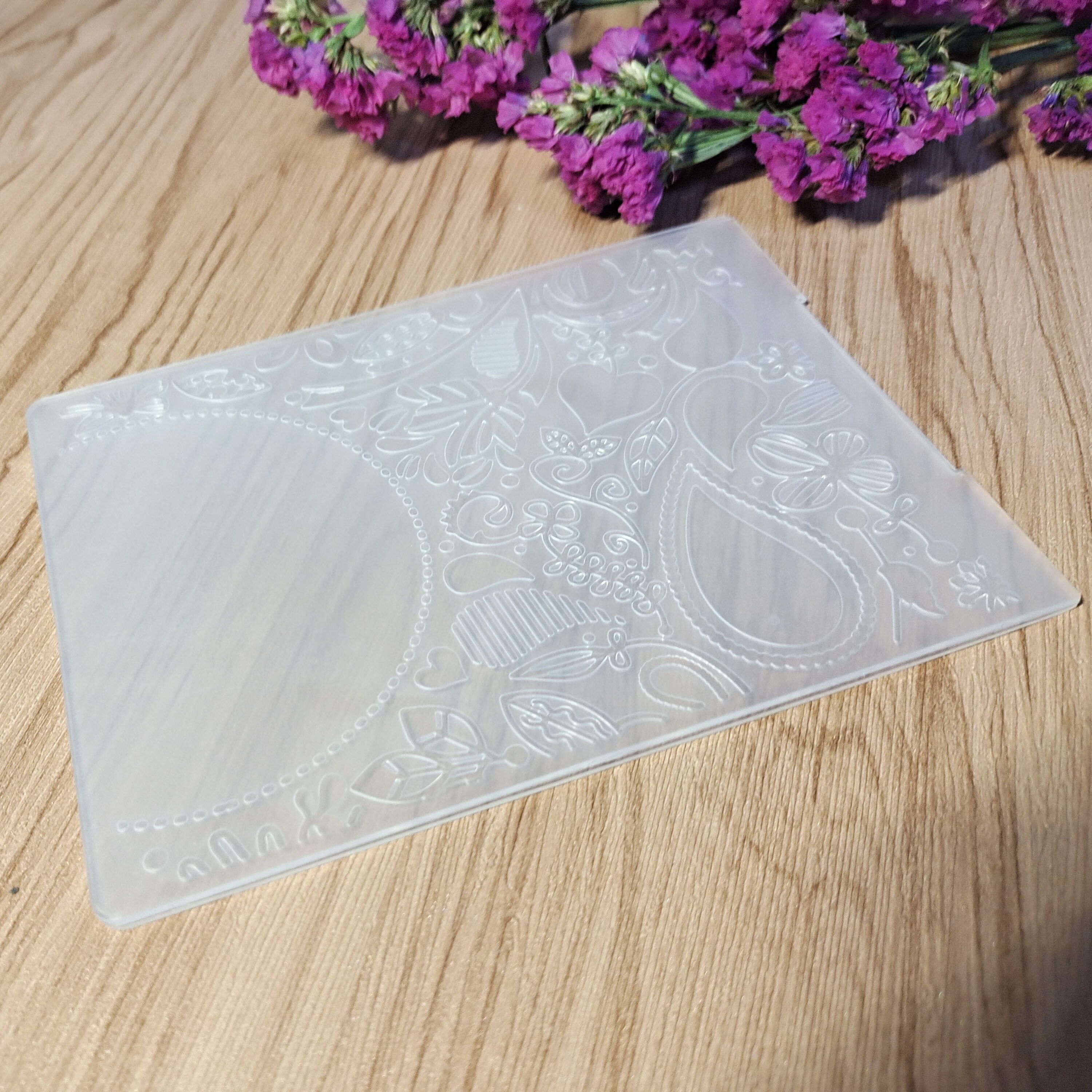 Wall Tiles/ 3D Bird / Flower/Various Patterns Embossing Folder For Scrapbooking DIY Photo Album Card Making Crafts: FD-061