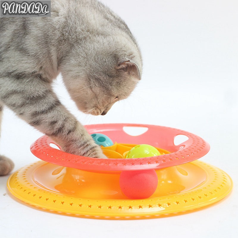 Jouets en plastique pandada pour chat, jouets alimentaires, produits de jeu pour chat, balles intelligentes, outils jp avec plaque interactive