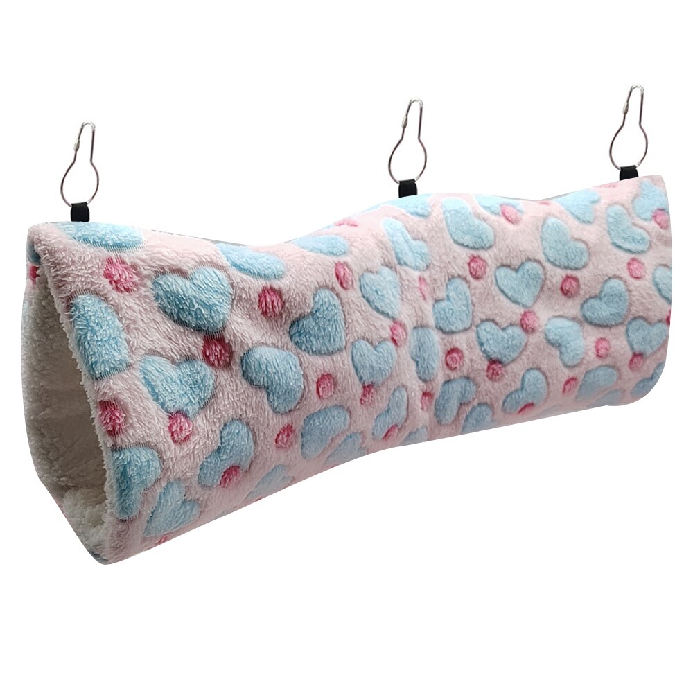 Hamster Opknoping Tunnel Speelgoed Huisdier Hamster Opknoping Hangmat Huisdieren Bedden Kooi Klein Dier Speelgoed Kleine Huisdier Warm Hangmat: 1