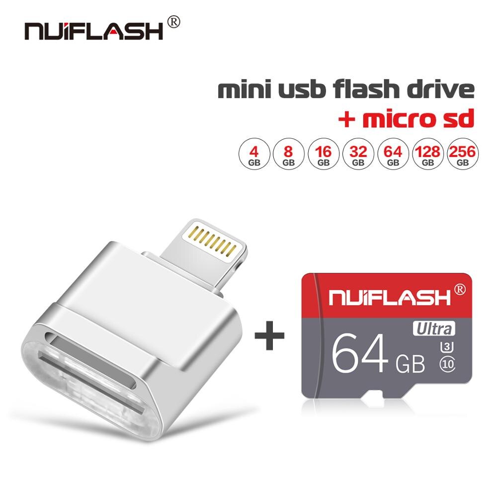 High Speed iPhone 2.0 Flash Drives External Storage Pendrives 128GB 256GB 512GB Thumbdrive Usb Memory Card Stick