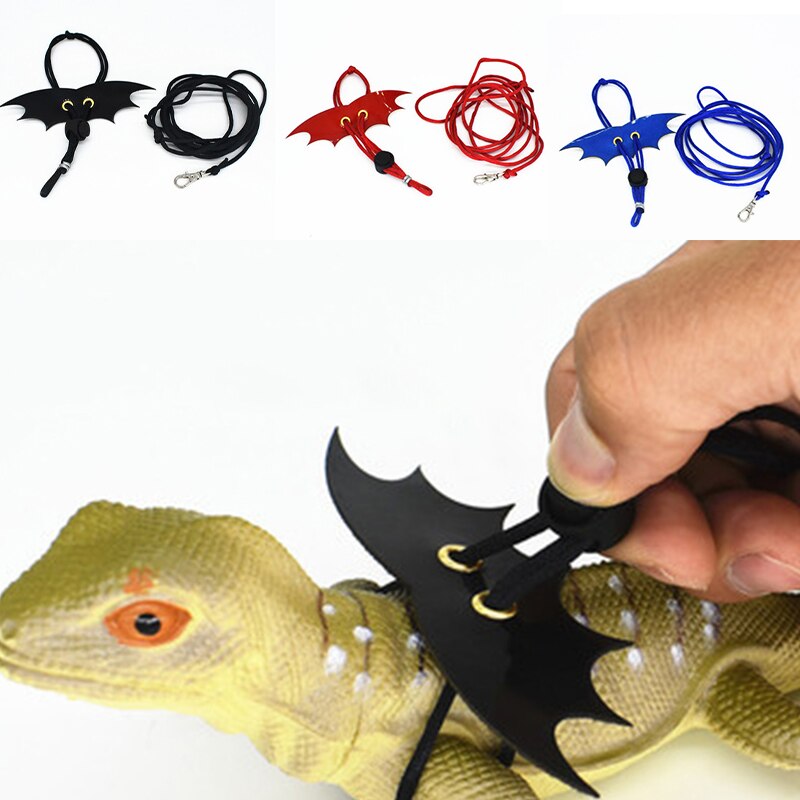 Pet Leash Lizard Towing Rope Small Squirrel Green Iguana Lion Lizard Reptile Collar Out Towing Rope To Prevent Escape Pet suppli
