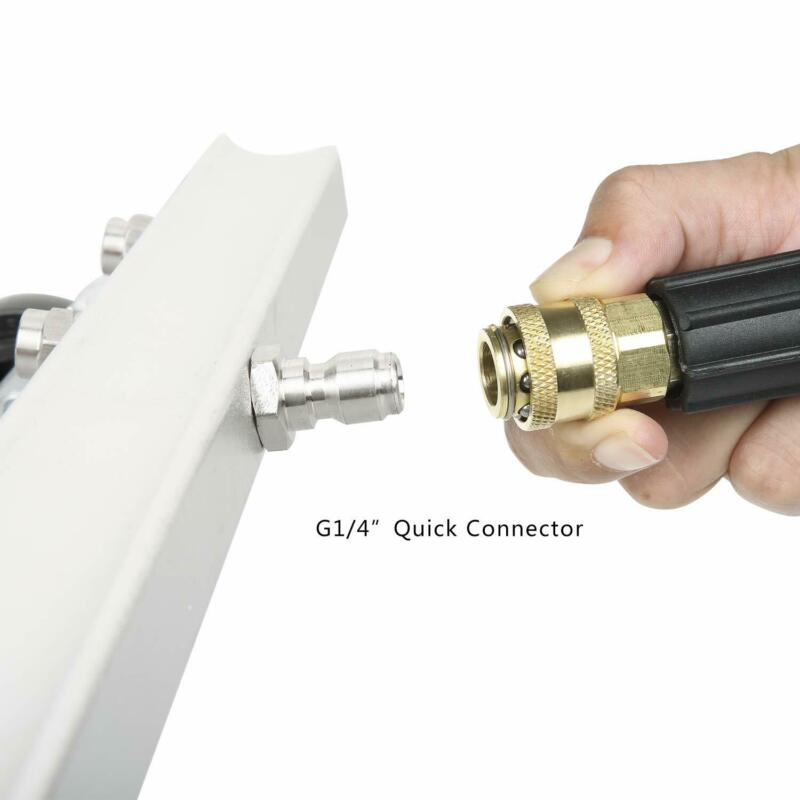 Hoge Druk 4 Sproeikop Auto Onder Body Chassis Wasmachine Water Schoonmaken Wassen