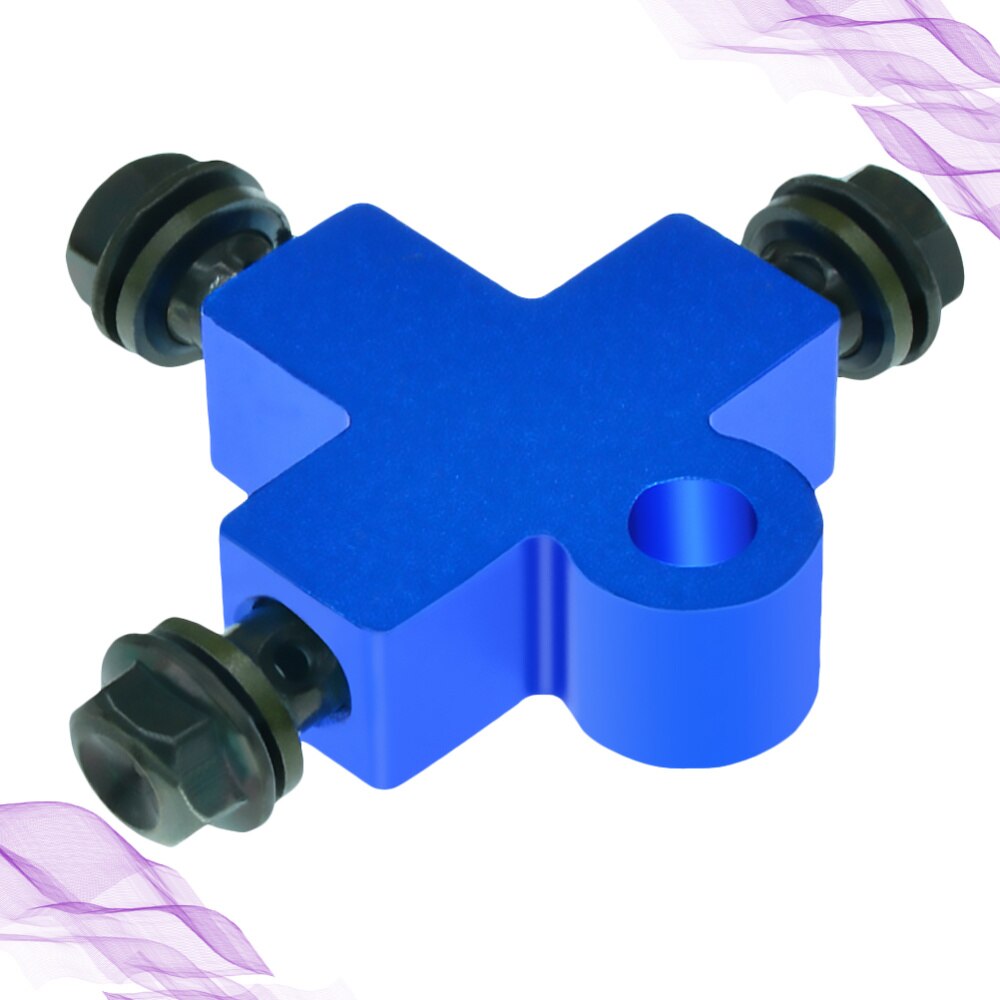 1pc Tubing Tee Joint Brake Tubing Brake for Motorcycle Auto Vehicle Car