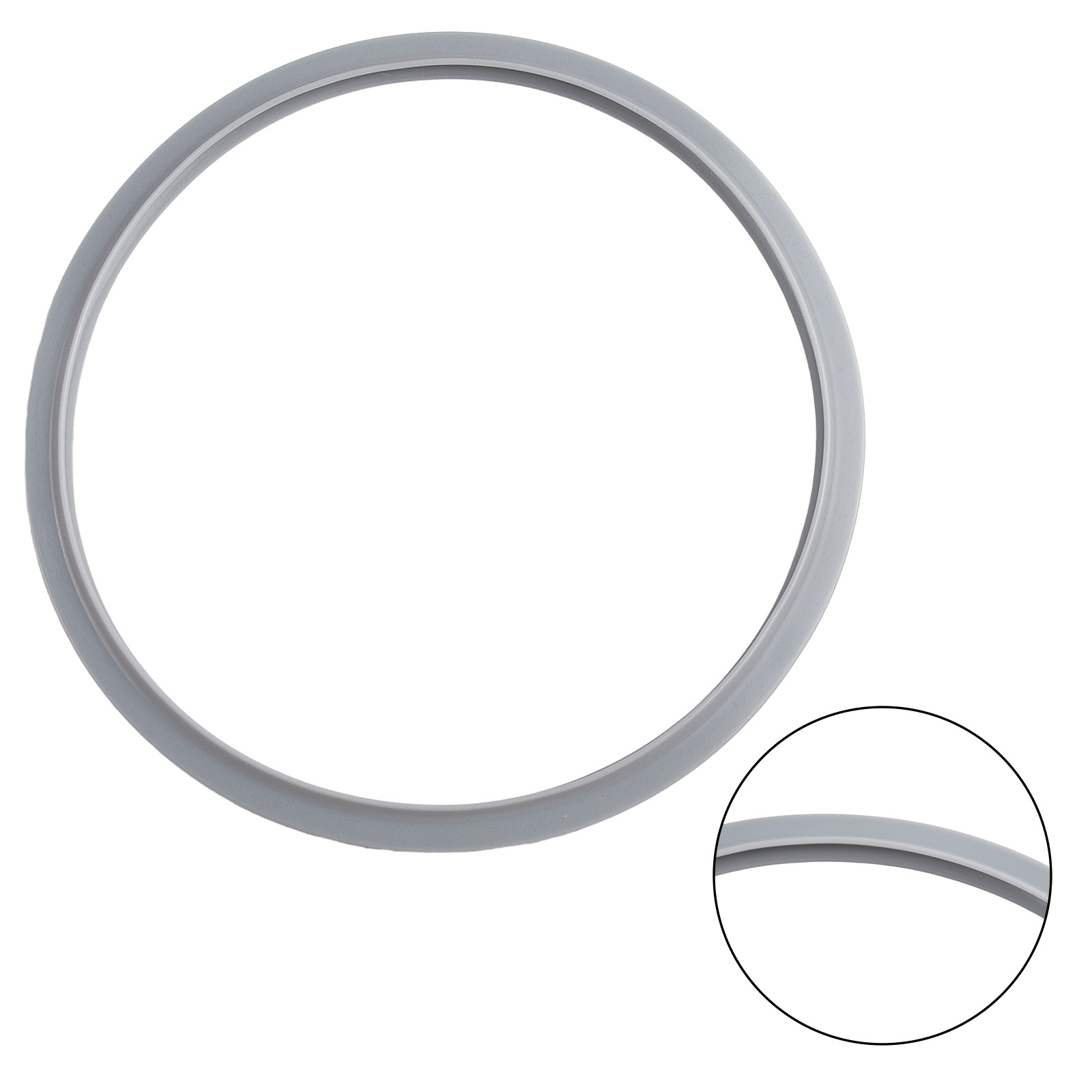 Ringdichtung, Dichtungsring, Silikon, Werkzeugteil, Schnellkochtopf, Ersatzdichtung, Dichtungsring, Gummi, 22 cm, Küchenbedarf
