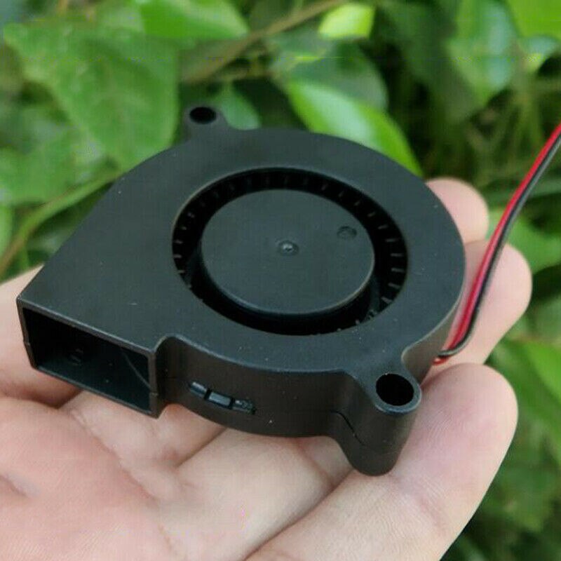 Mikro  dc12v 18v 24v børsteløs centrifugal orm gear ventilator 3000 omdr./min. -5000 omdr./min. 5015sl stum lille luftfugter miniature blæser