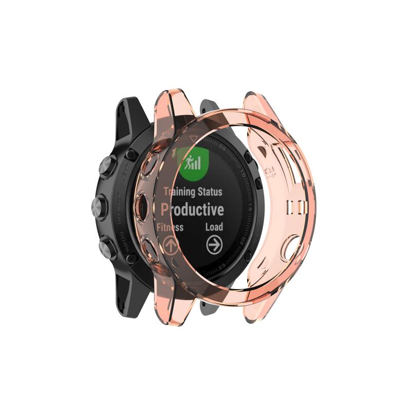 Soft Clear Tpu Protector Case Cover Voor Garmin Fenix 5 5 S 5X Gps Smart Horloge Accessoires Voor Fenix5 Shatter-Slip Shell Case: 2