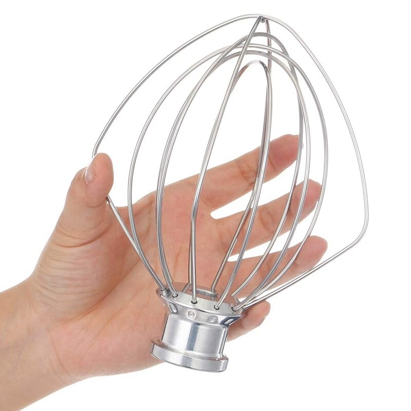 ！ -2 stuks roestvrijstalen draadgarde mixeropzetstuk voor kitchenaid  k45ww bloemcake ballongarde eierroomroerder