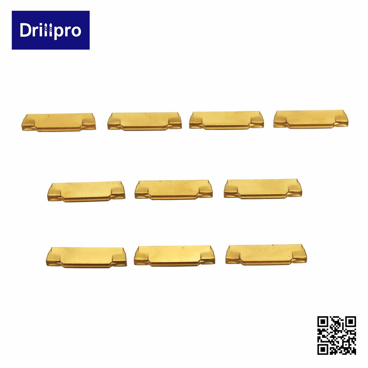 10 Uds MGMN200-G 2mm insertos de carburo para MGEHR/MGIVR herramienta de corte de ranurado herramienta de torneado 16mm x 3mm x 2mm