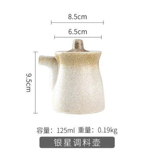 Vintage Kruiden Pot Set Spice Jars Azijn Fles Huishouden Keukengerei Porselein Mini Zout En Peper Shakers: C