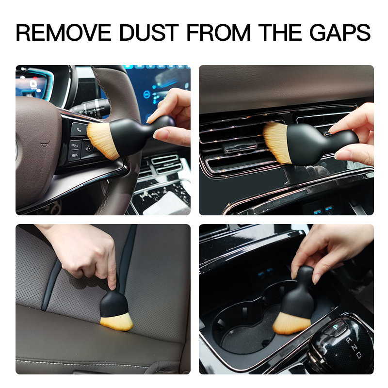 Car Interior Cleaning Tool Auto Air Conditioner Vent Cleaning Brush Super Fine Soft Brush Gap Dust Remover Vehicle Wash Supplies
