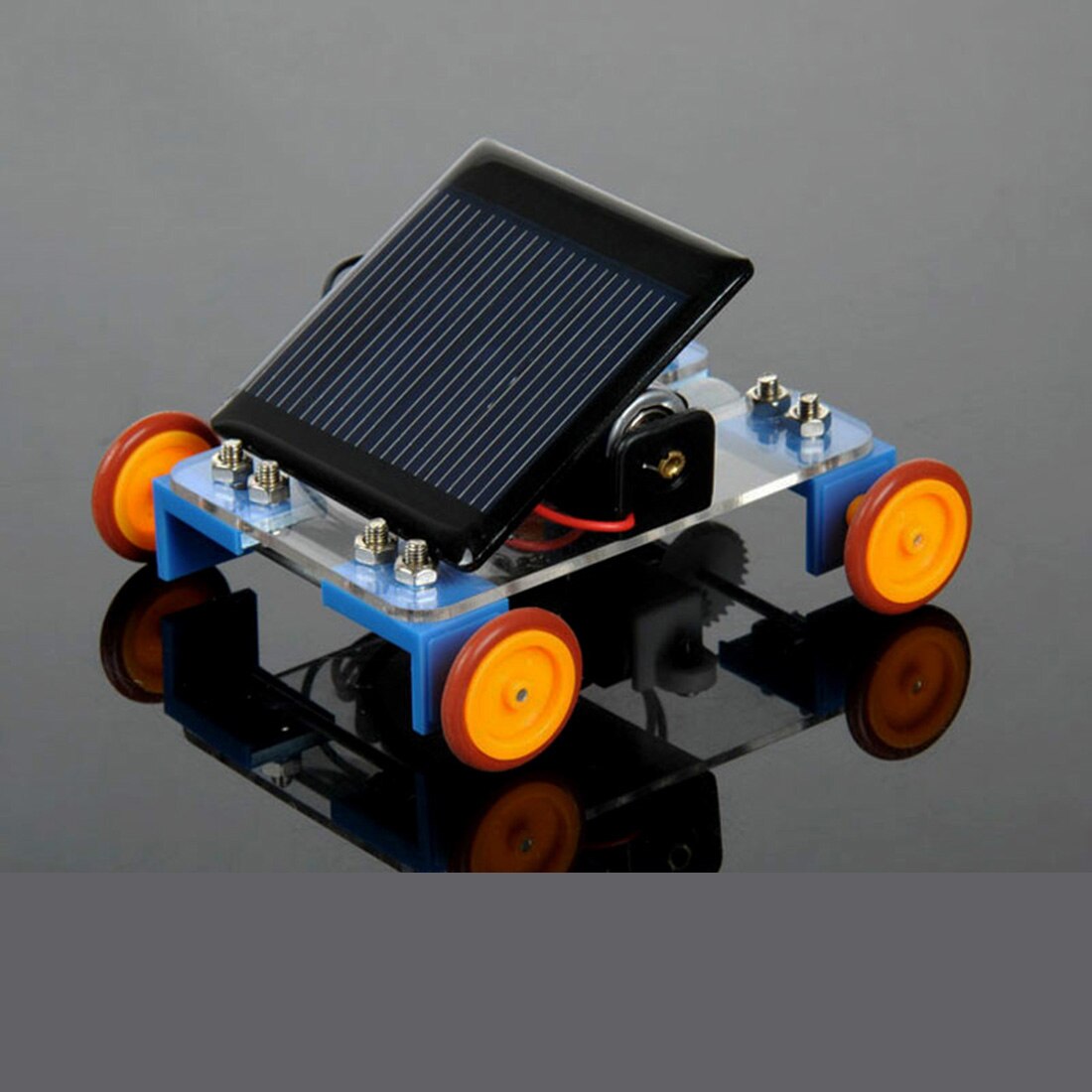 Feichao Science Experiment Solar Car Toys for Children DIY Assembled Energy Solar Powered Toy Car Robot Kit Educational Toys