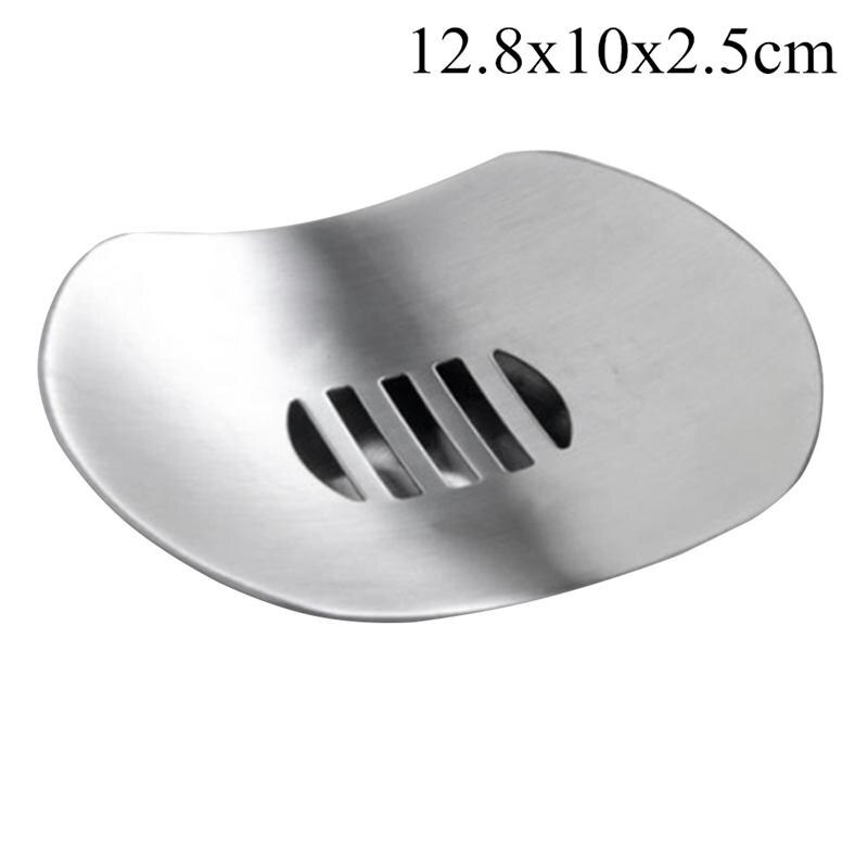 Vliegende Schotel Zeepbakje Rvs Zeep Houder Voor Badkamer En Douche Zeep Houder Double Layer Aftappen Zeepkist: K