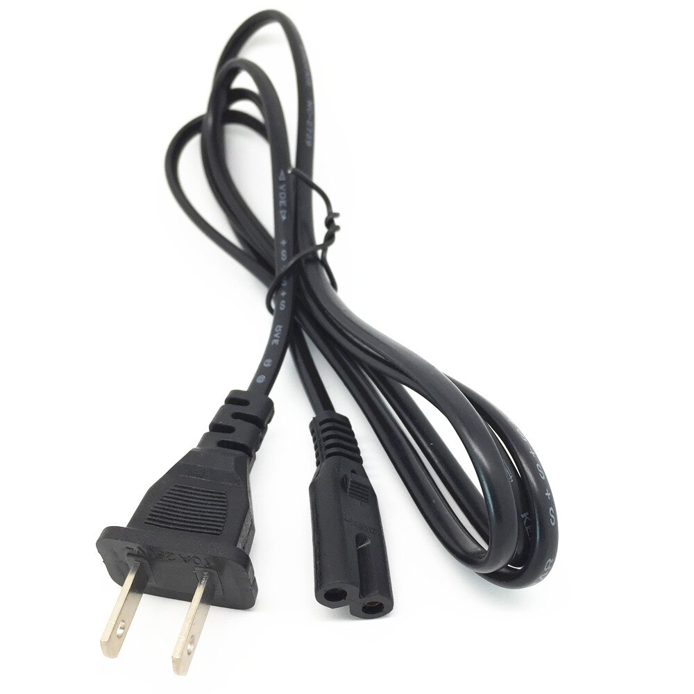 US /EU Plug 2-Prong AC Power Cord Cable Lead FOR JVC Digital Camcorder Battery Charger AC Adapter