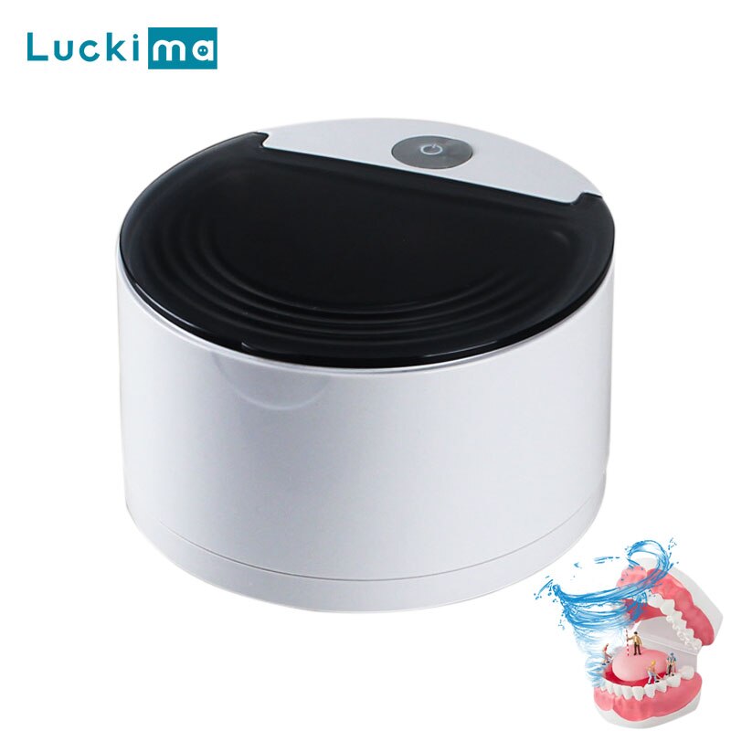 Denture Ultrasonic Cleaner Bath False Teeth Auto Dental Cleaning Machine Sterilization Teeth Care Easy Operated