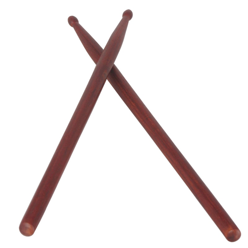 2 Stuks Lichtgewicht Drum Sticks Rood Hout Muziekinstrumenten Drum Sticks Percussie Accessoires