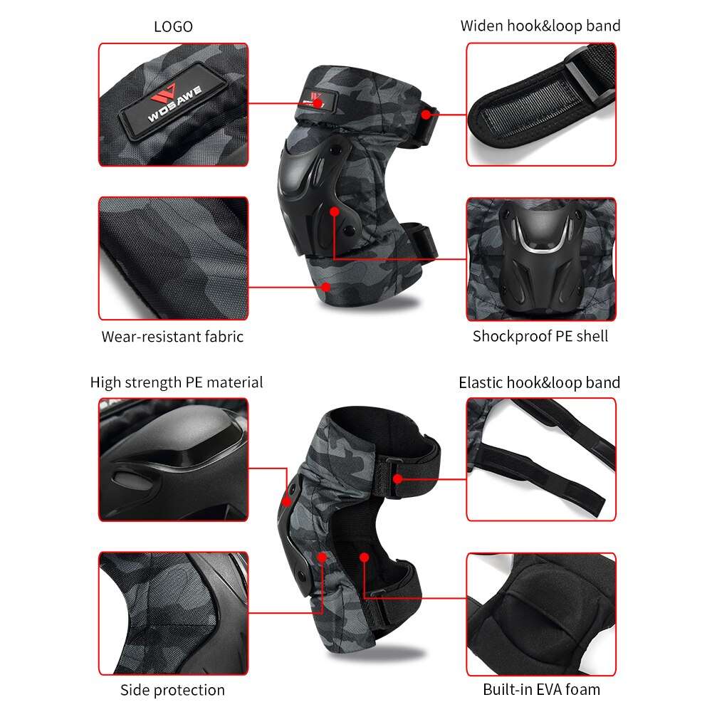 WOSAWE Adult Protective Motocross Armor Jacket Body Support Bandage Ski Chest Back Protection Suit Motorcycle Protective Gear